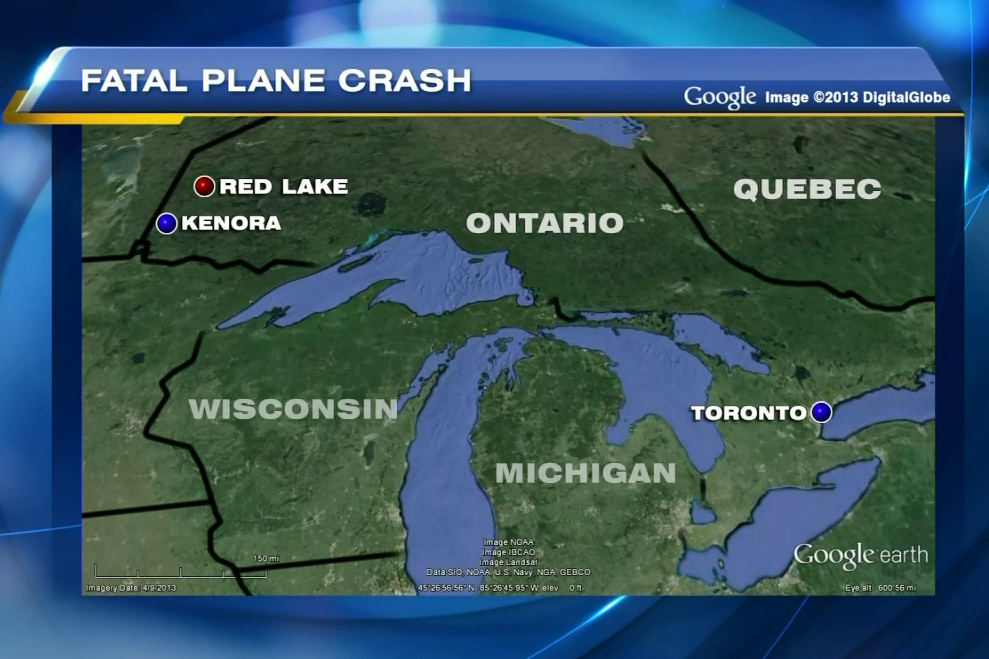 2 rescued, 5 dead in plane crash at Red Lake in northwest Ontario