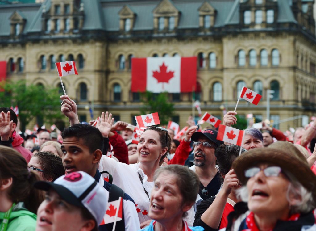 Nyli says happy canada photo