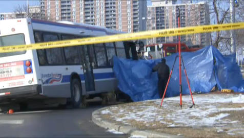 Woman Killed In Brampton Bus Crash