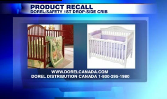 Dorel Recalls Thousands Of Drop Side Cribs Citynews Toronto