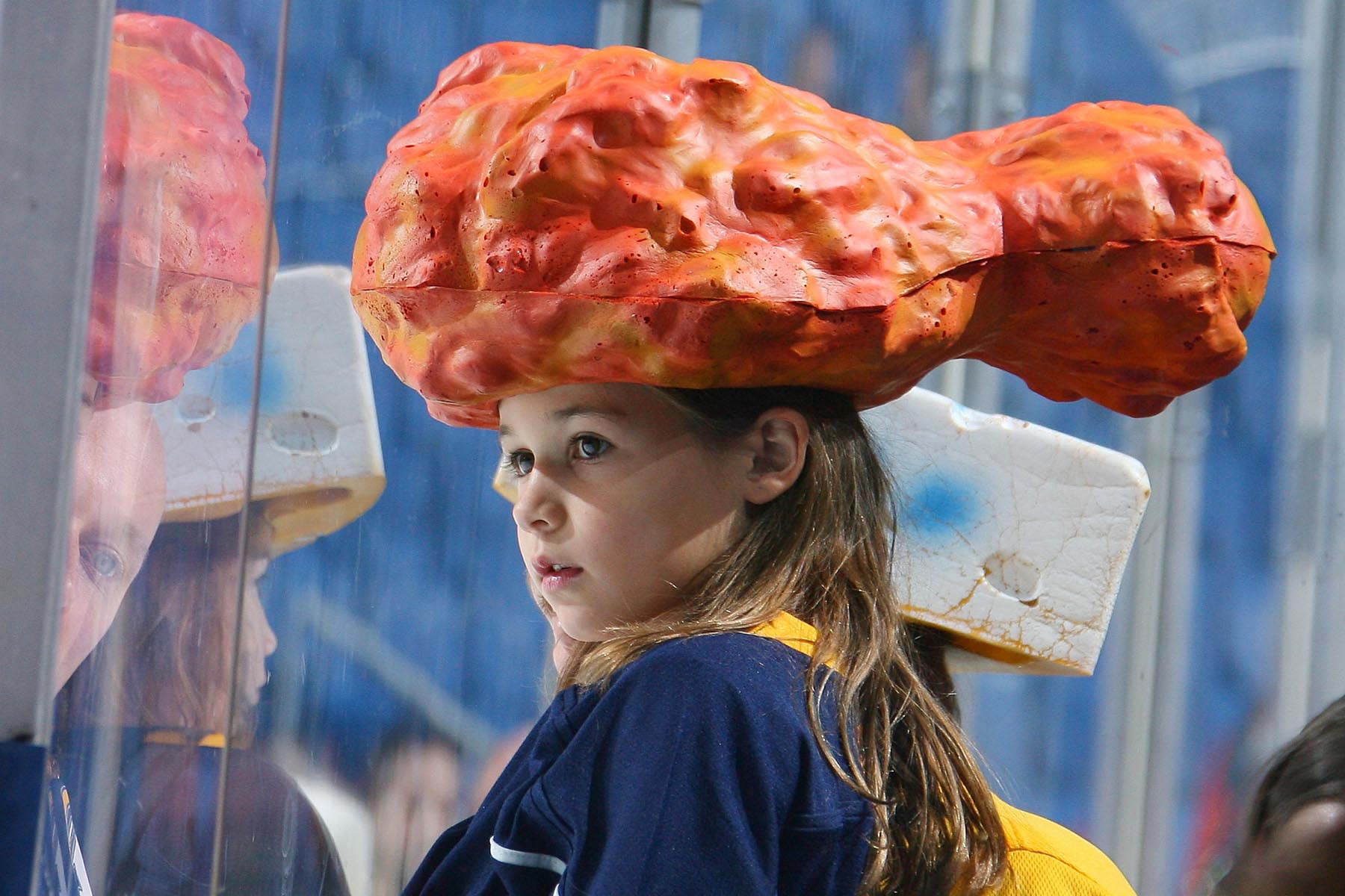 chicken wing hat