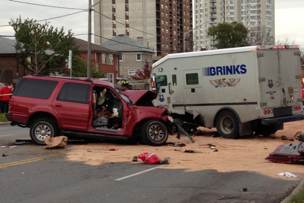 brinks truck crash