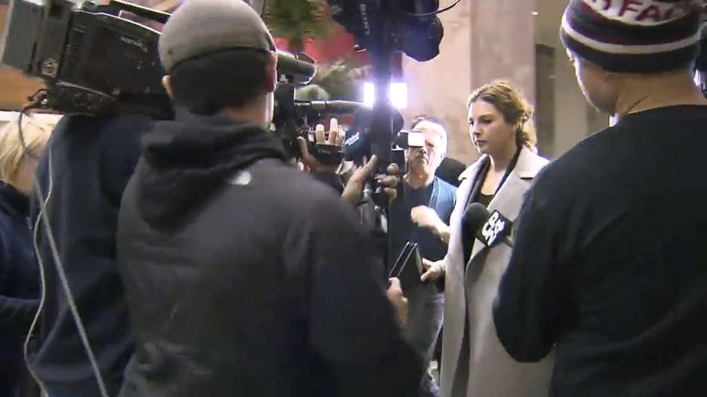 Lawyer Danielle Robitaille appears in court on behalf of Jian Ghomeshi