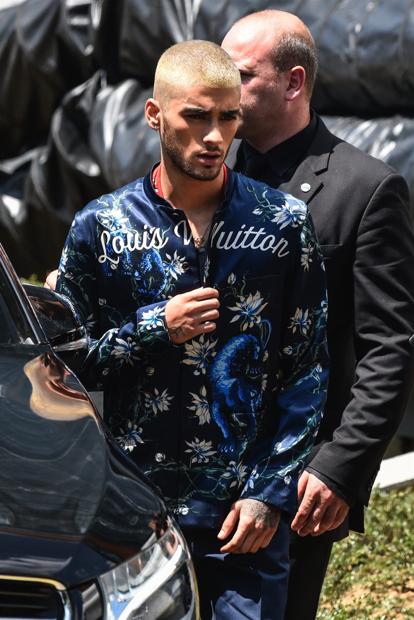 Zayn Malik at Louis Vuitton  Zayn malik, Zayn, Satin shirt