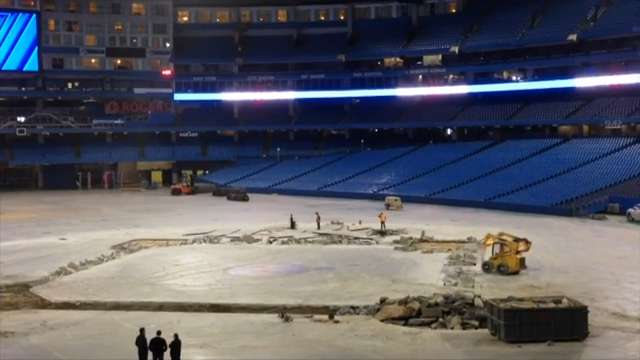 A sneak peek at Rogers Centre renovations!