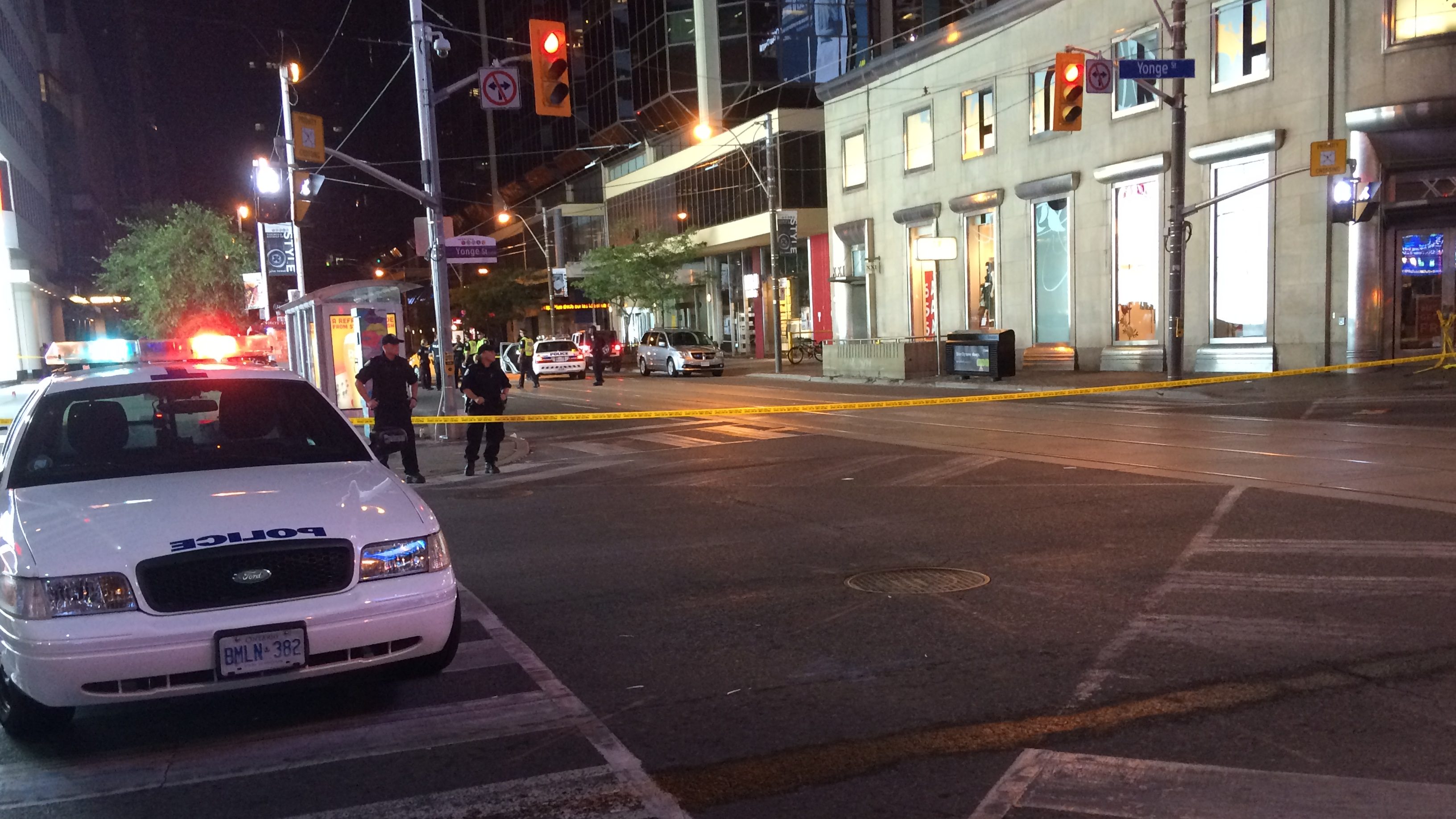 Two people hospitalized after shooting at Yonge-Dundas Square ...