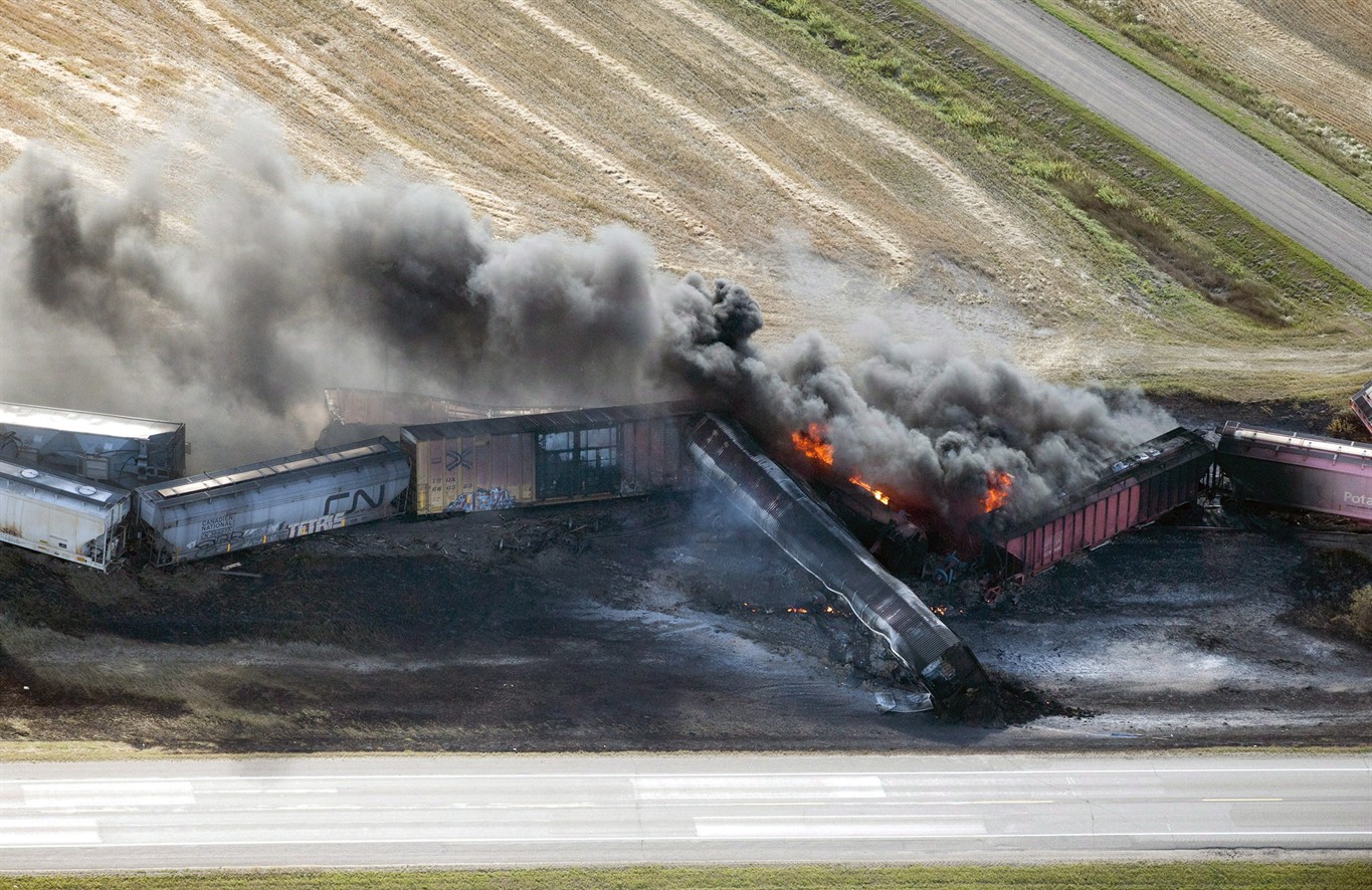 catastrophic-rail-failure-caused-train-derailment-in-saskatchewan-tsb