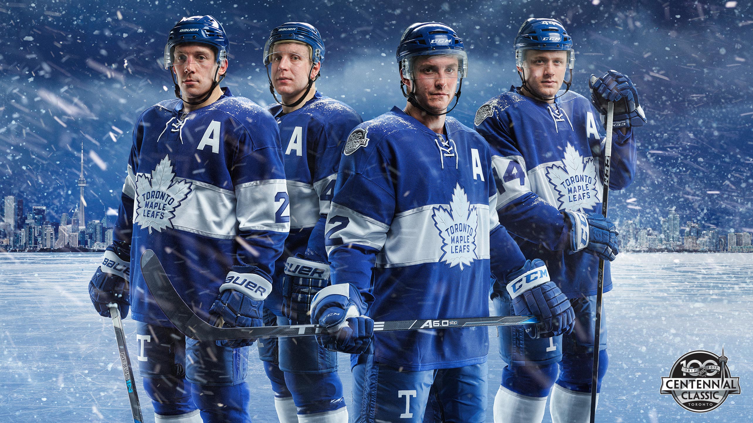 Leafs unveil NHL Centennial Classic 