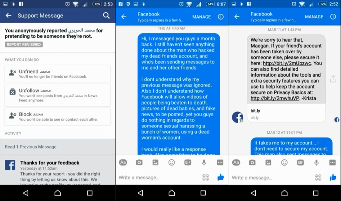 Facebook Account Hacked Sending Messages Friends