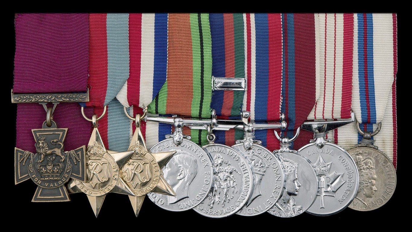 Victoria Cross Awarded To Canadian Second World War Hero Sold To UK Buyer   CPT115428279 Hd 