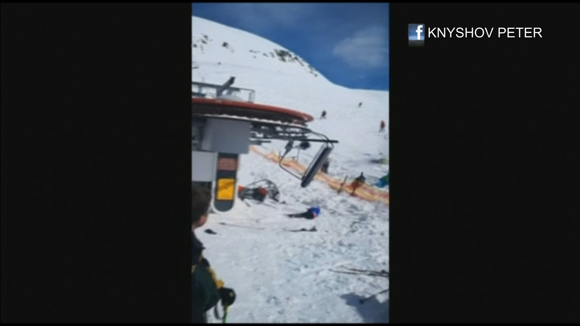 Shocking video shows skiers flung from malfunctioning ski lift