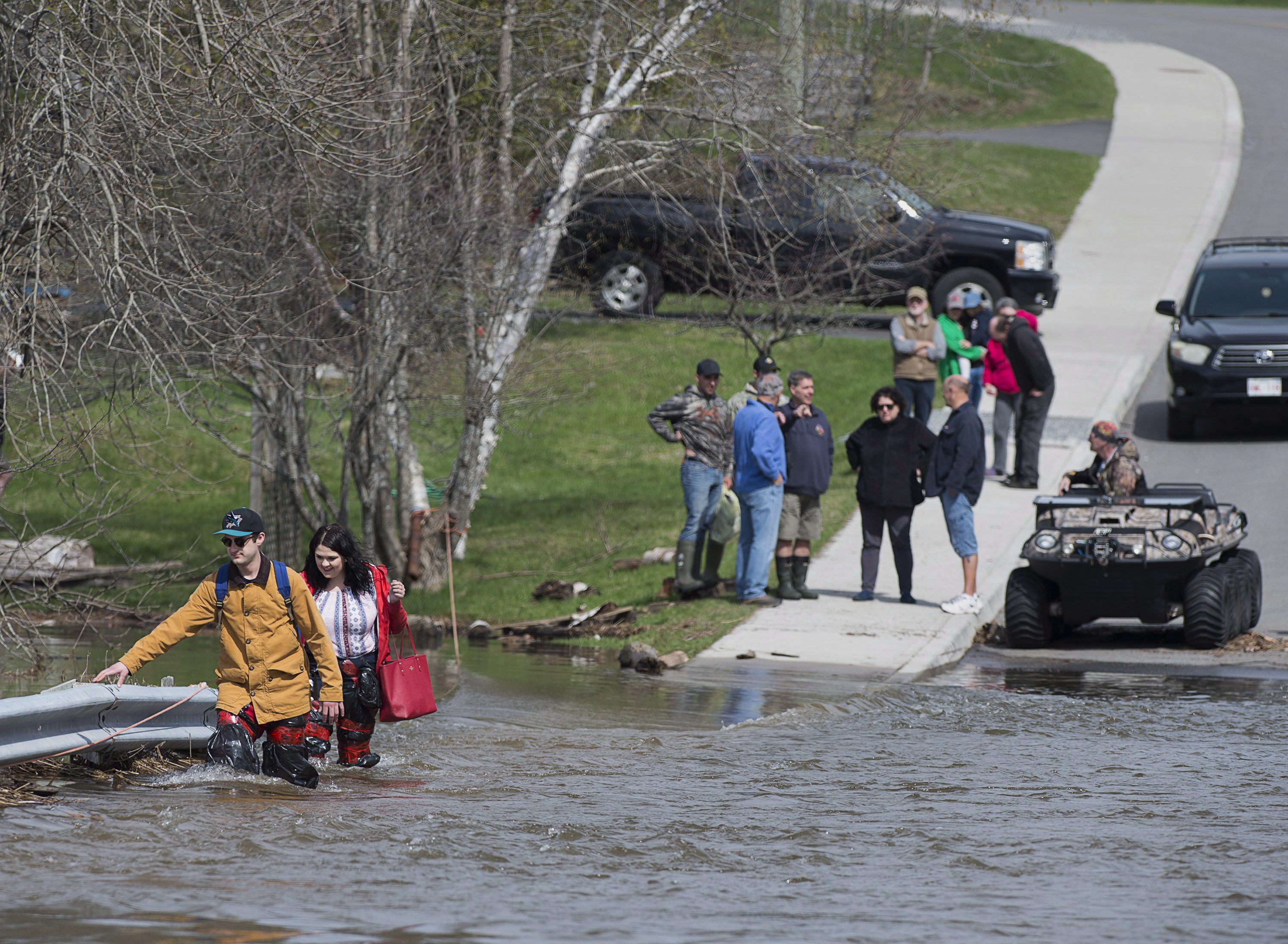 Flood waters in New Brunswick raise concerns for health