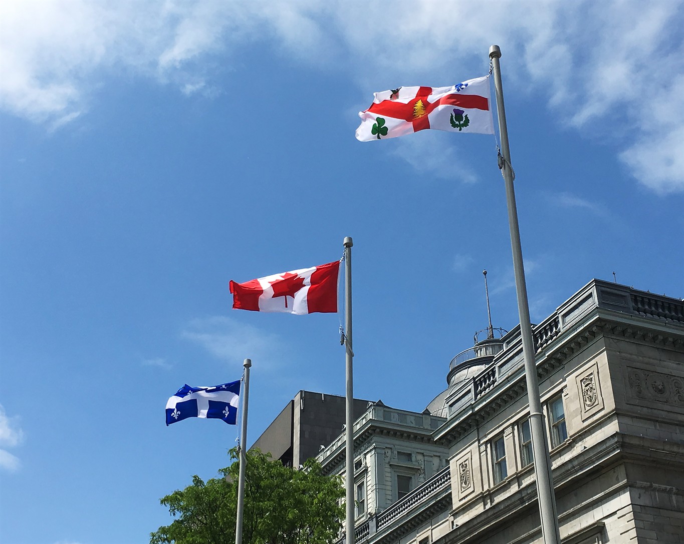 Montreal Canadiens flag to fly in front of Boston City Hall