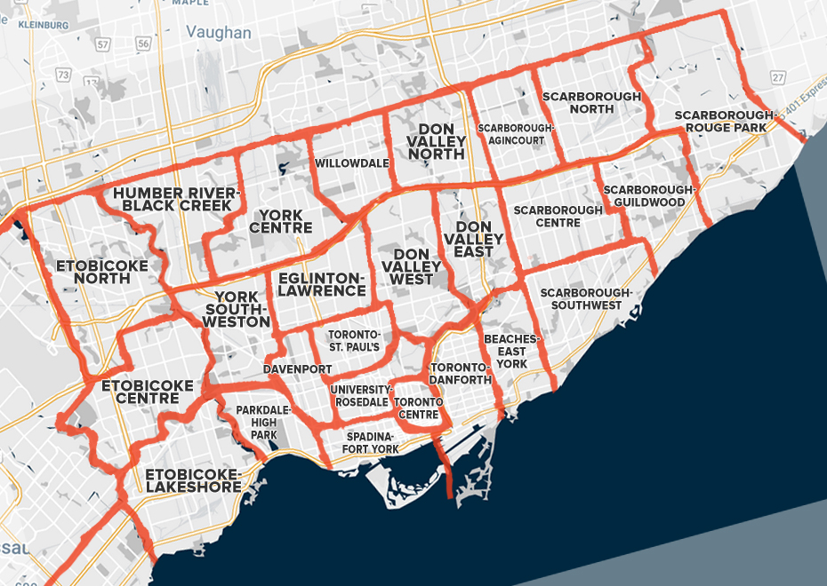 Toronto mayoral byelection 2023 results with interactive map