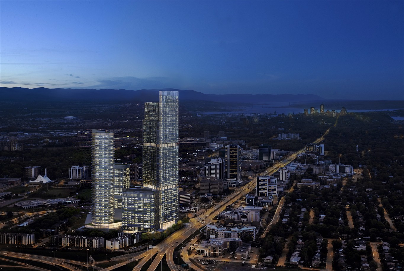 A Proposed 65 Storey Skyscraper Prompts Quebec City To - 