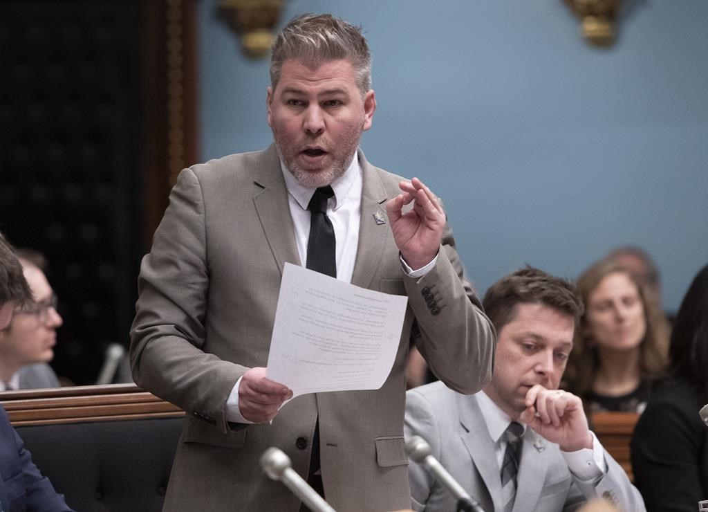 Speaker Relegates Parti Quebecois To 4th-place Status In Quebec Legislature