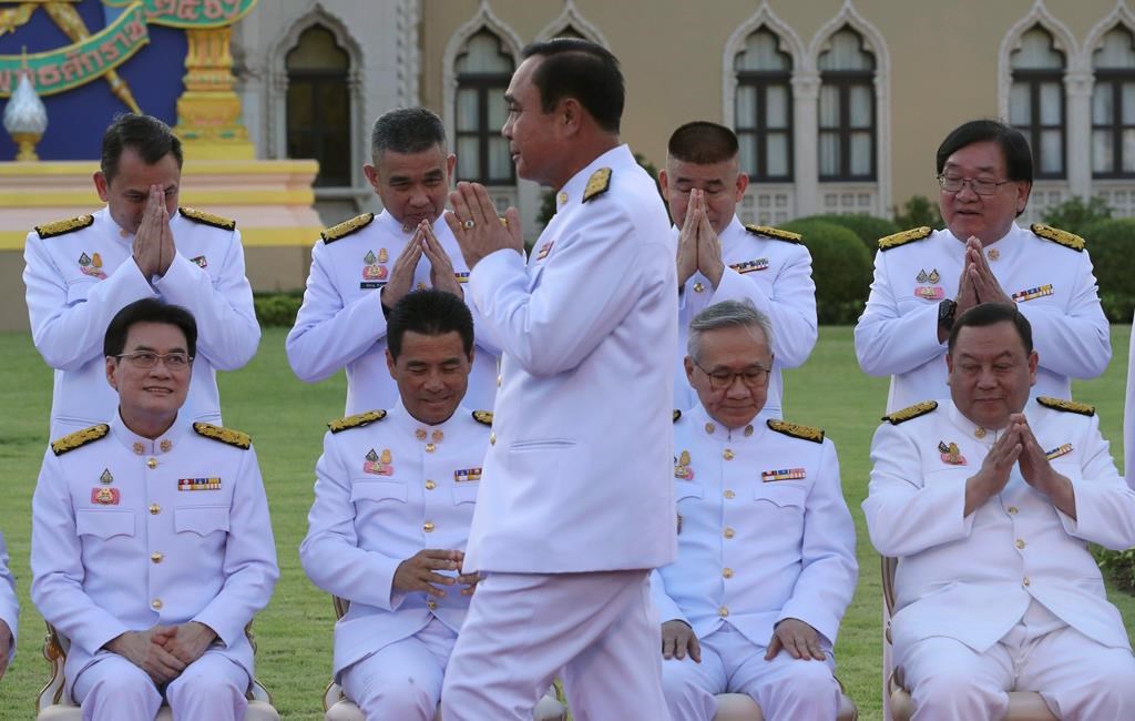 Thailand S New Cabinet Sworn In Ending Rule By Army Junta