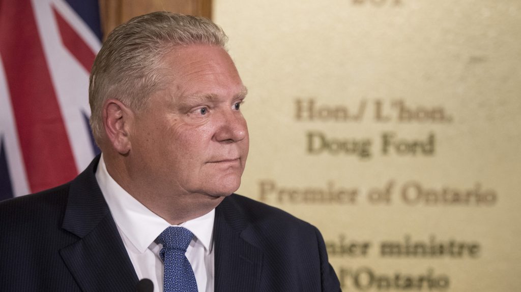 New Ford cabinet to be sworn in at 5 p.m.