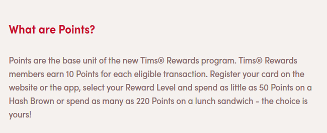 Rewards Case Study: Tim Hortons Rewards