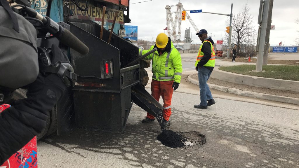 First pothole blitz of the season underway in Toronto
