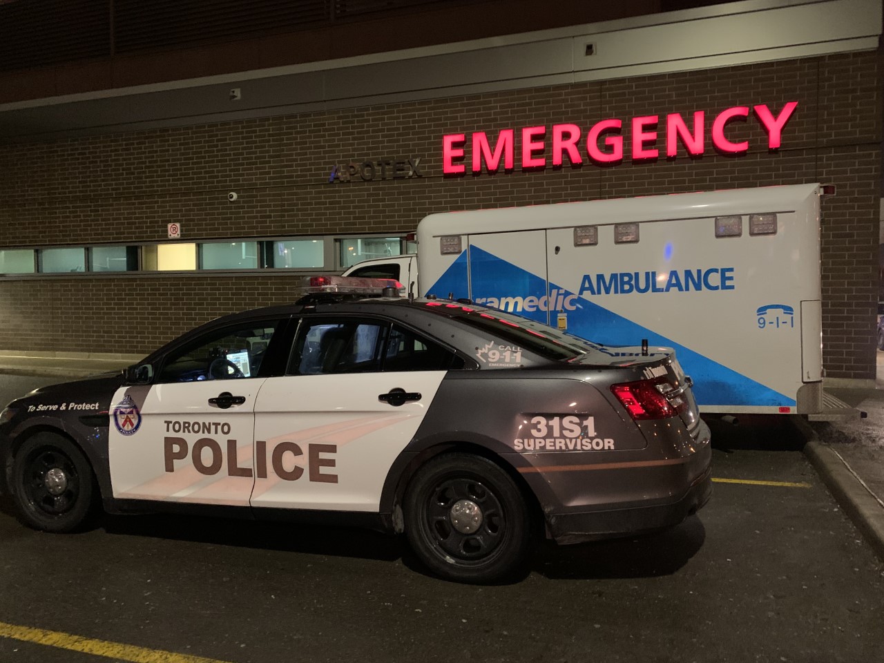 Gunshot Victim Arrives At Humber River Hospital Shooting Location