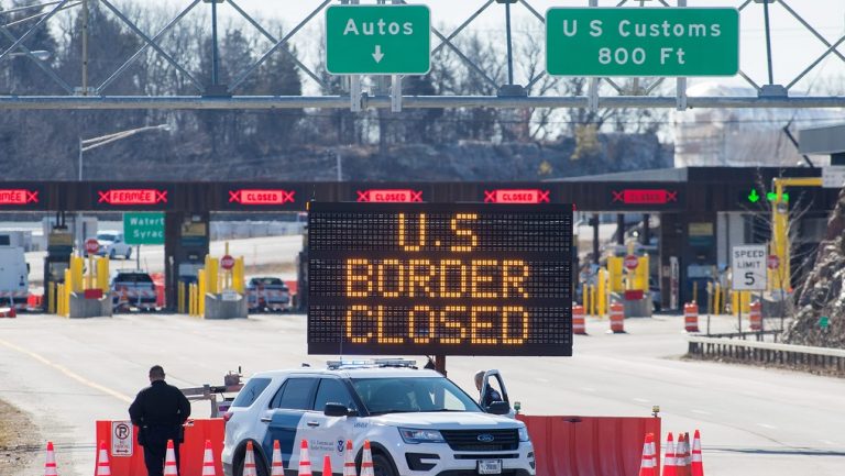 Canada U S Land Border To Remain Closed To Non Essential Travel Until   Canadaunitedstatesborder June16 E1592299180845 768x433 