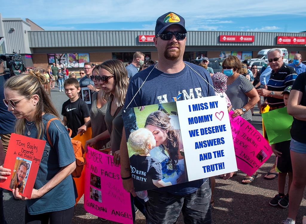 Victims of Nova Scotia mass shooting march to demand public inquiry ...