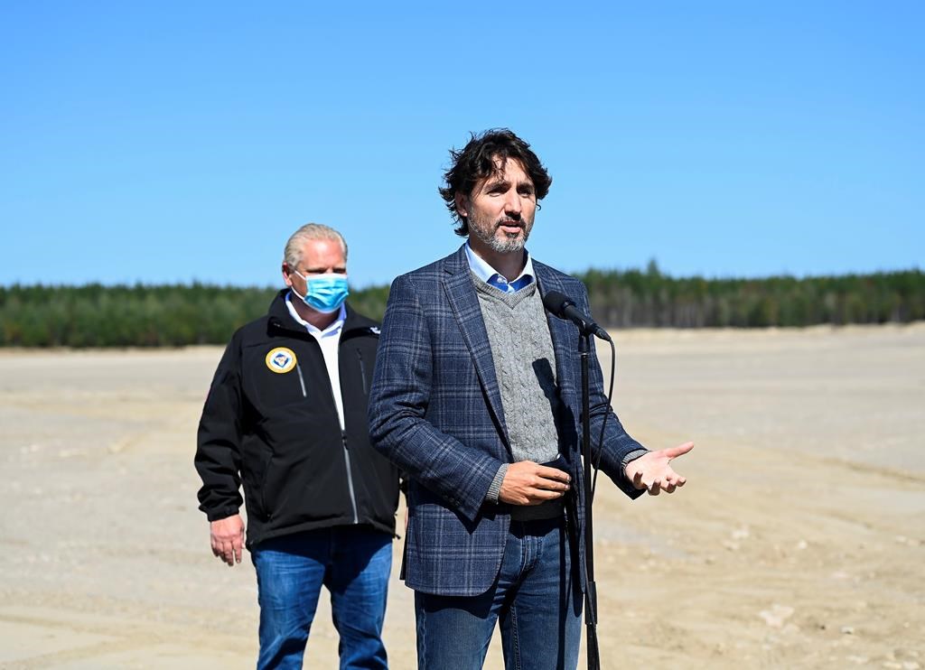 Doug Ford and Justin Trudeau