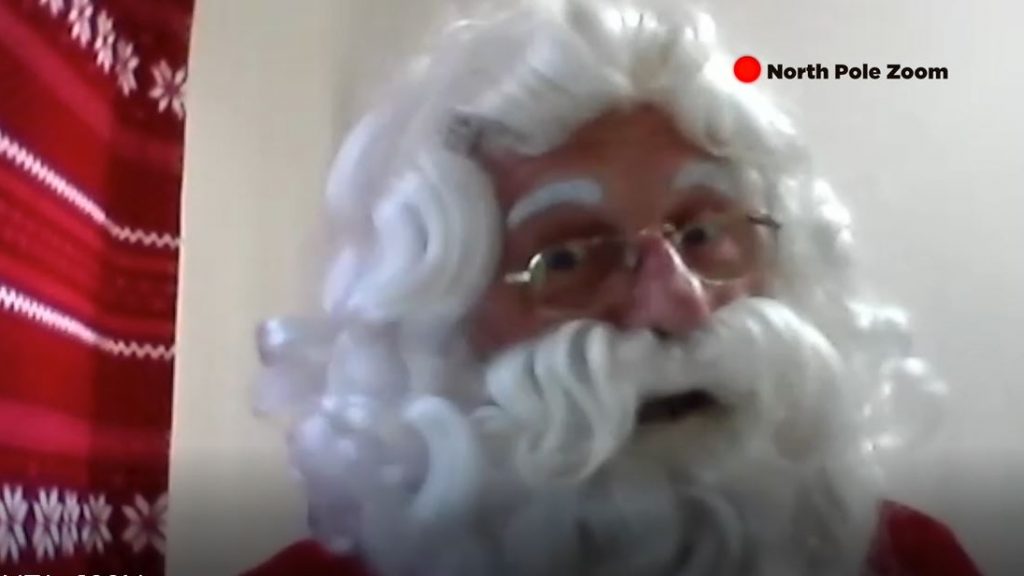 Santa Claus 'Zooms' with 680 NEWS