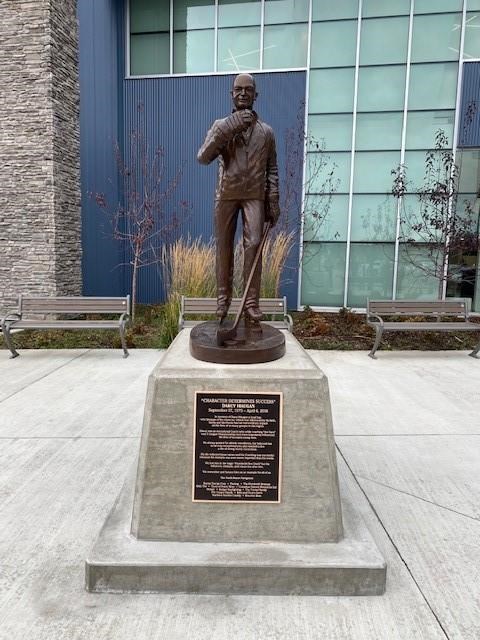Alberta town unveils statue of coach who died in Humboldt Broncos bus crash