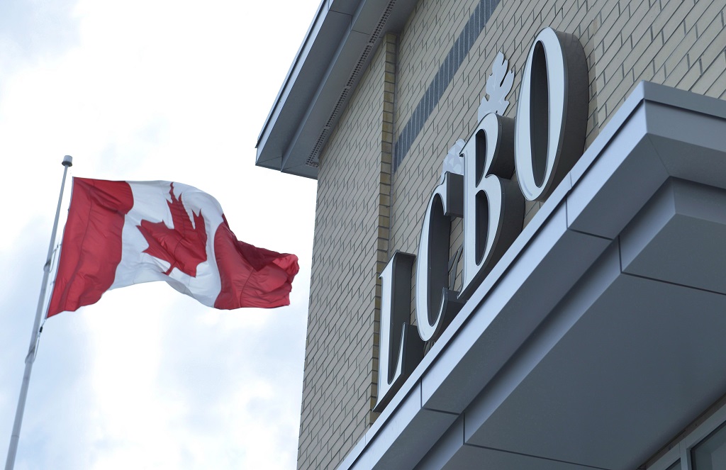 A file photo of a LCBO store in Bowmanville, Ontario.