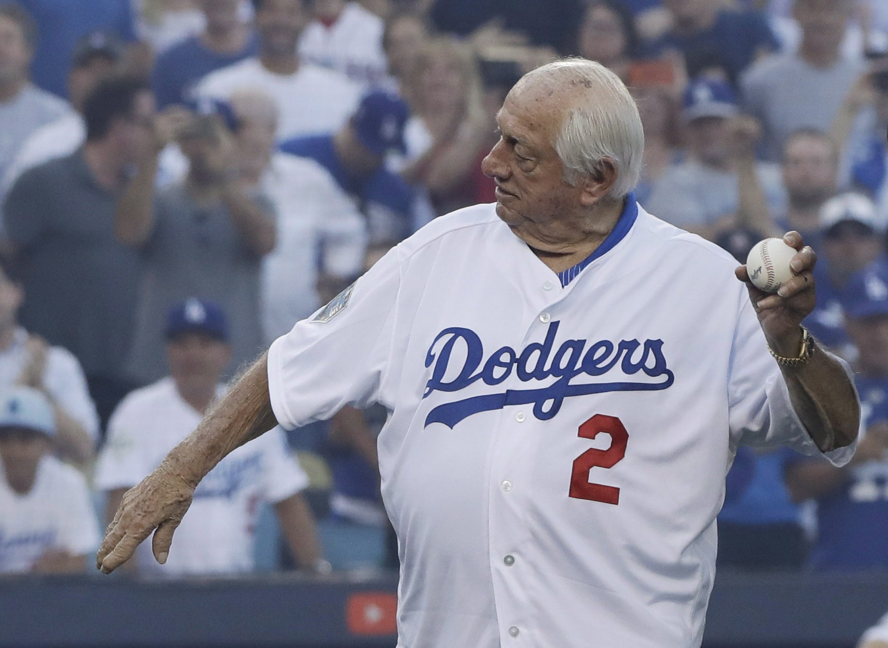 Tommy Lasorda, fiery Hall of Fame Dodgers manager, dies at 93