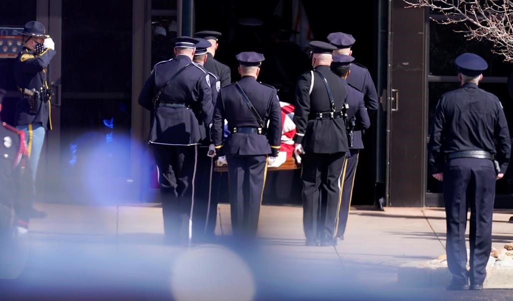 Memorial Service Held To Honour Slain Colorado Police Officer Citynews Toronto