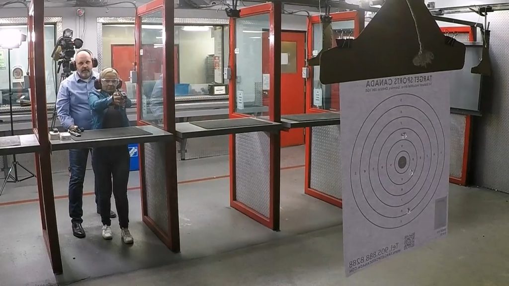 Hitting the target: My first experience at firing a handgun