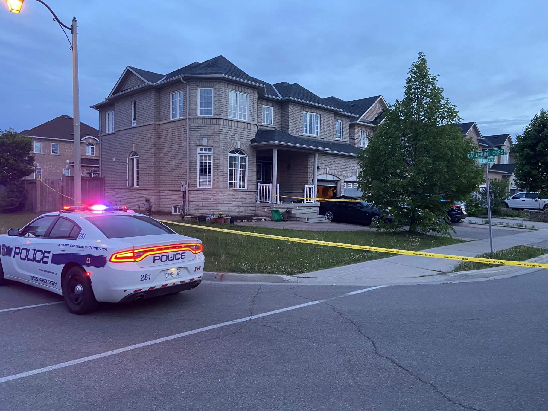 Woman transported to hospital following Brampton shooting