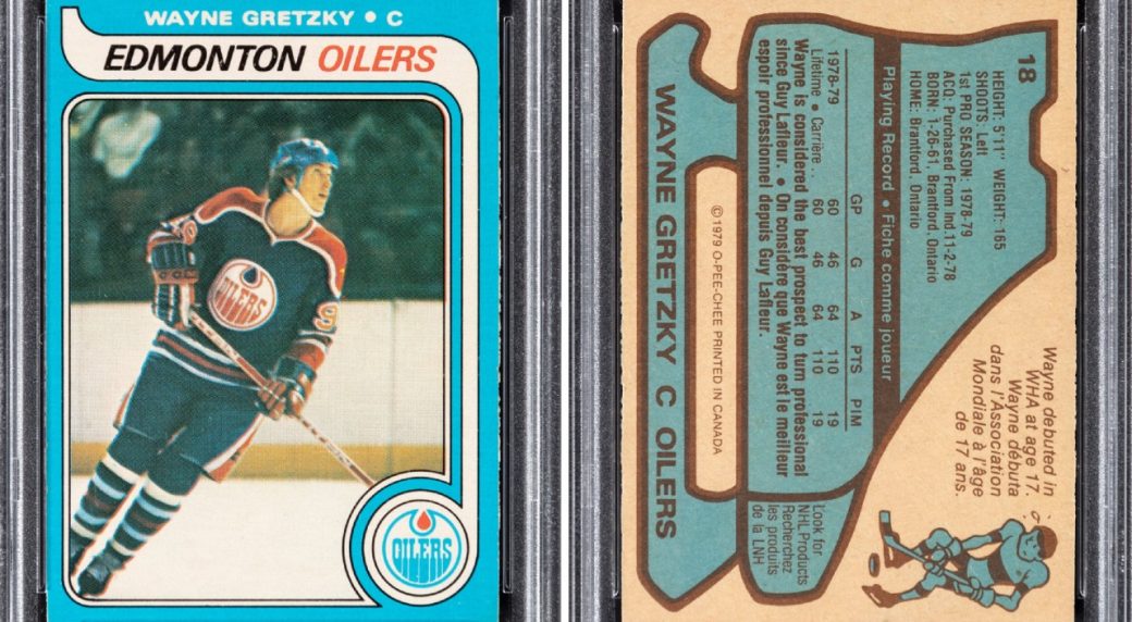 Wayne Gretzky rookie card sells for US$3.75 million, smashing record