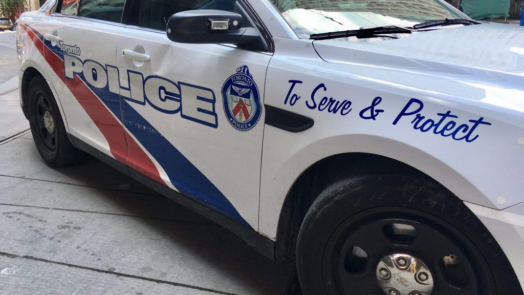 Toronto police vehicle from 2020
