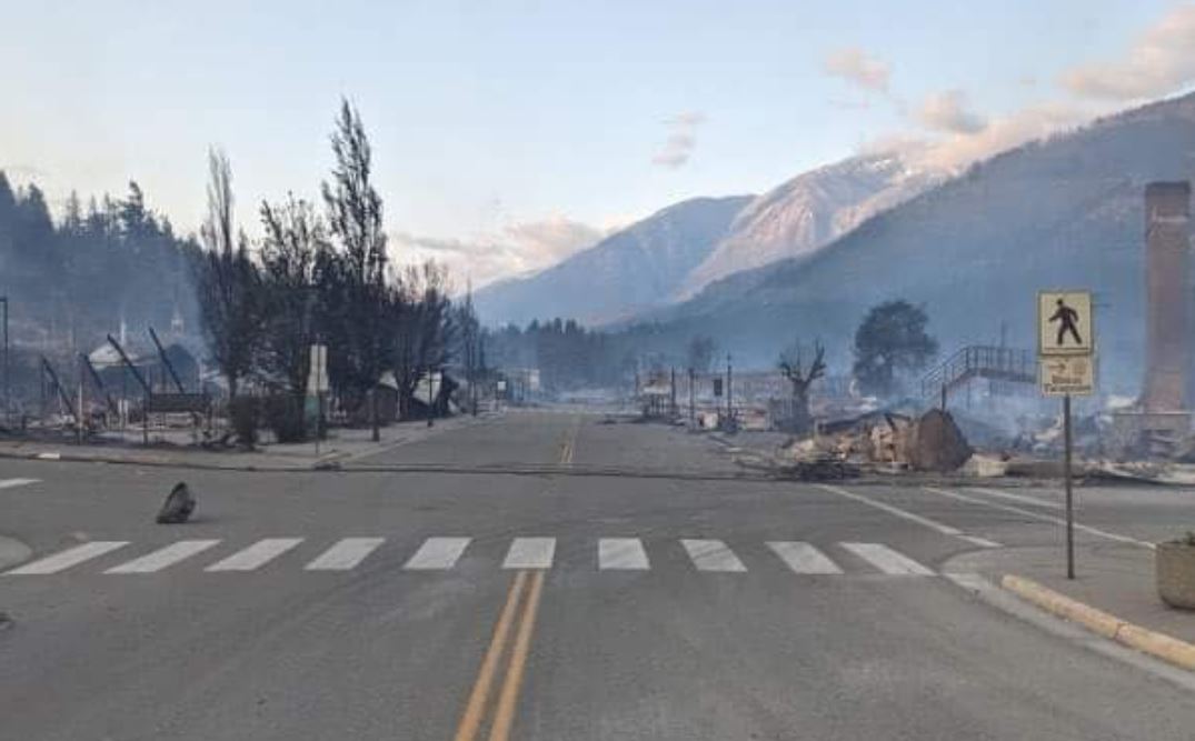 Lytton, B.C. wildfire destroys 90 per cent of village, says MP