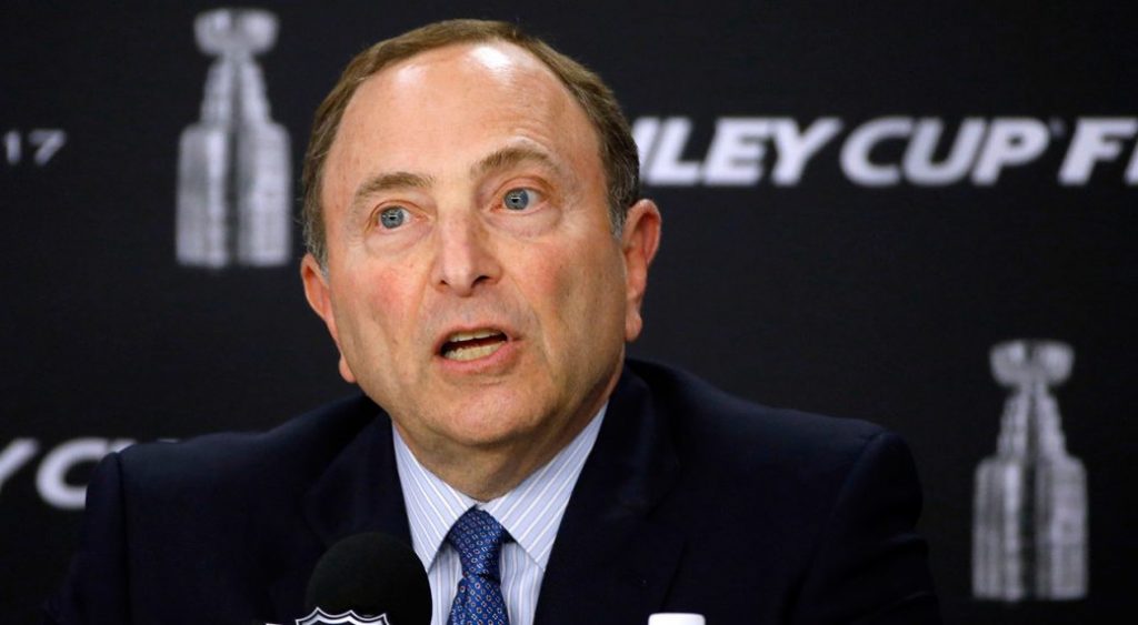 NHL Commissioner Gary Bettman