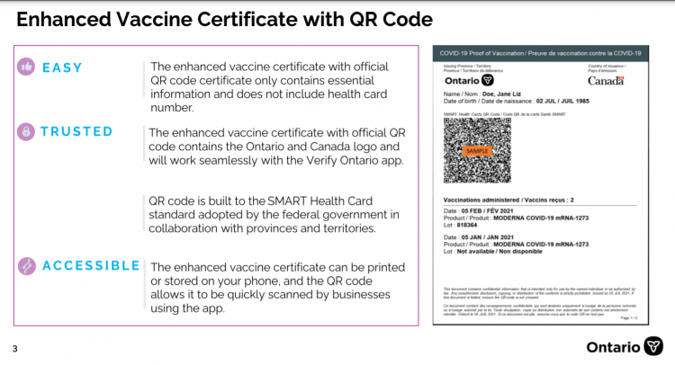 Vaccine certificate 