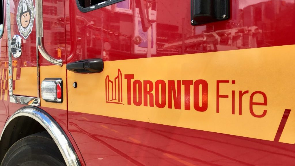 A Toronto Fire truck is seen in an undated photo.