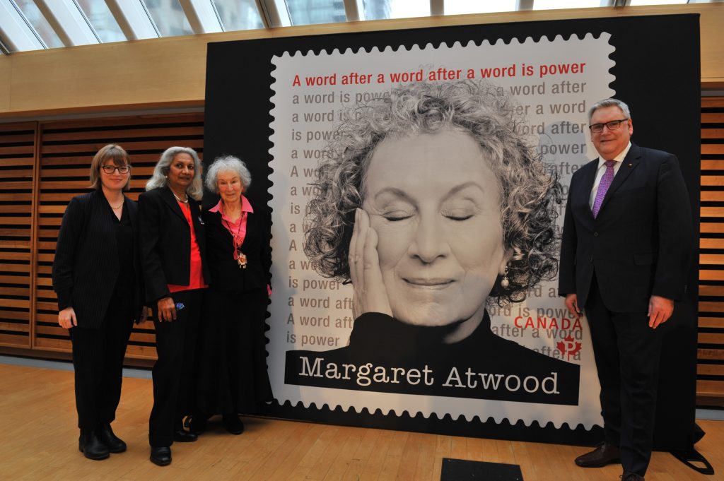 margaret atwood stamp