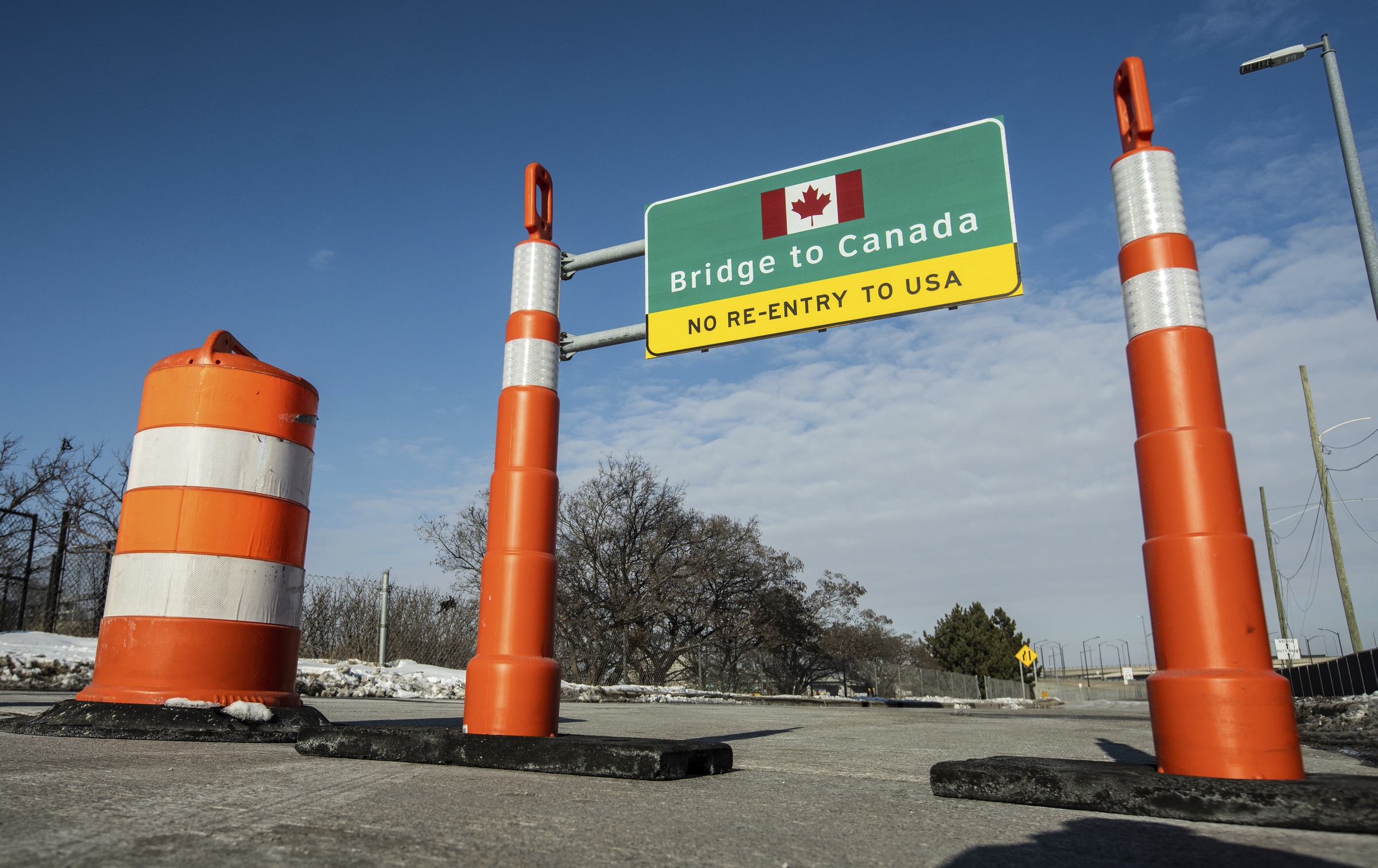 Protest Continues To Prevent Canada-bound Traffic From Crossing ...