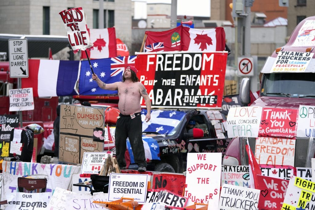 Ottawa protester