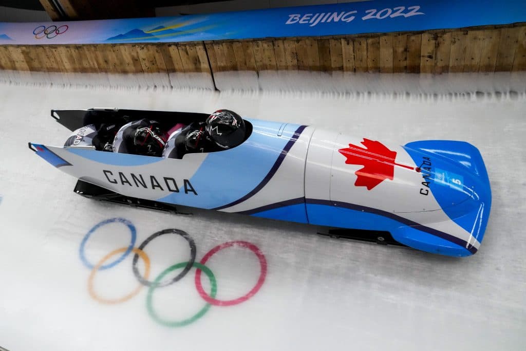 Pilot Justin Kripps leads Canada in four-man bobsled