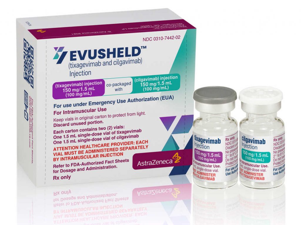 Evusheld is a treatment authorized for prevention of COVID-19