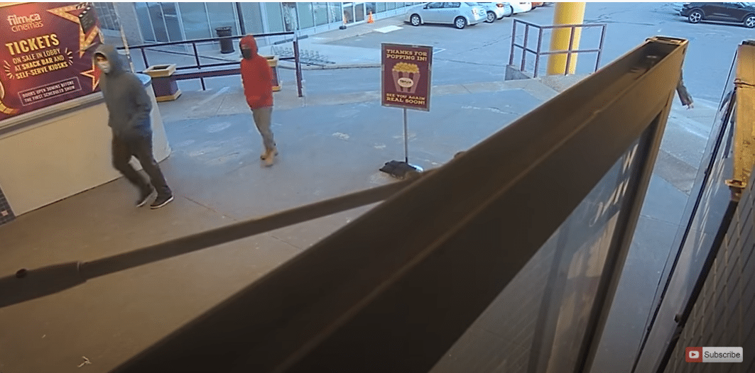 Slashed Screen Suspects sought after slashing multiple movie theatre screens across Halton