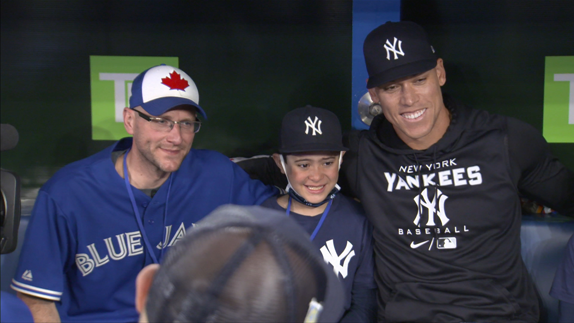 Young Yankees Fan Meets Aaron Judge After Receiving Home Run Ball