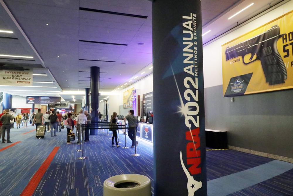 NRA opens gun convention in Texas days after school massacre
