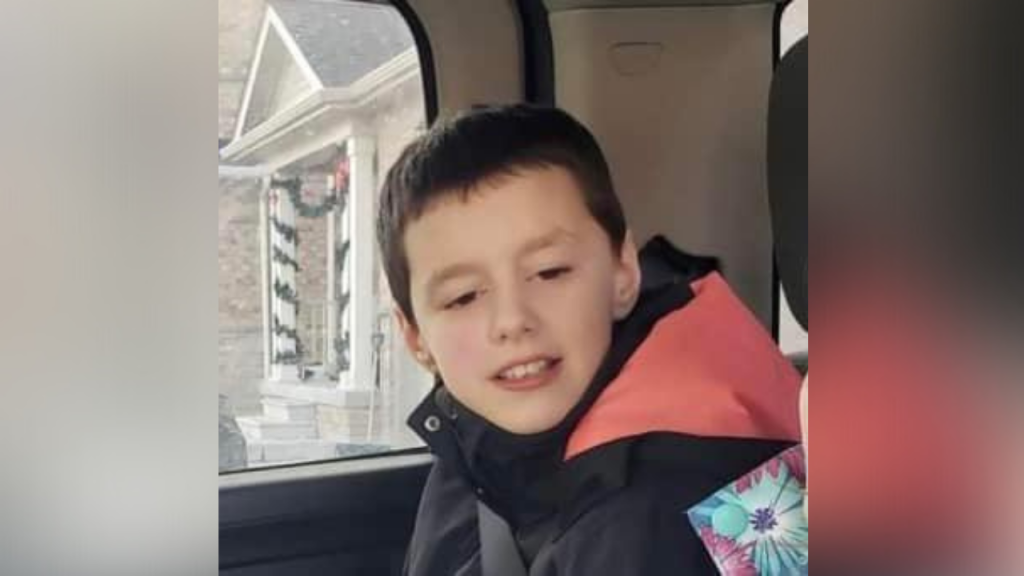 Missing boy from Lindsay